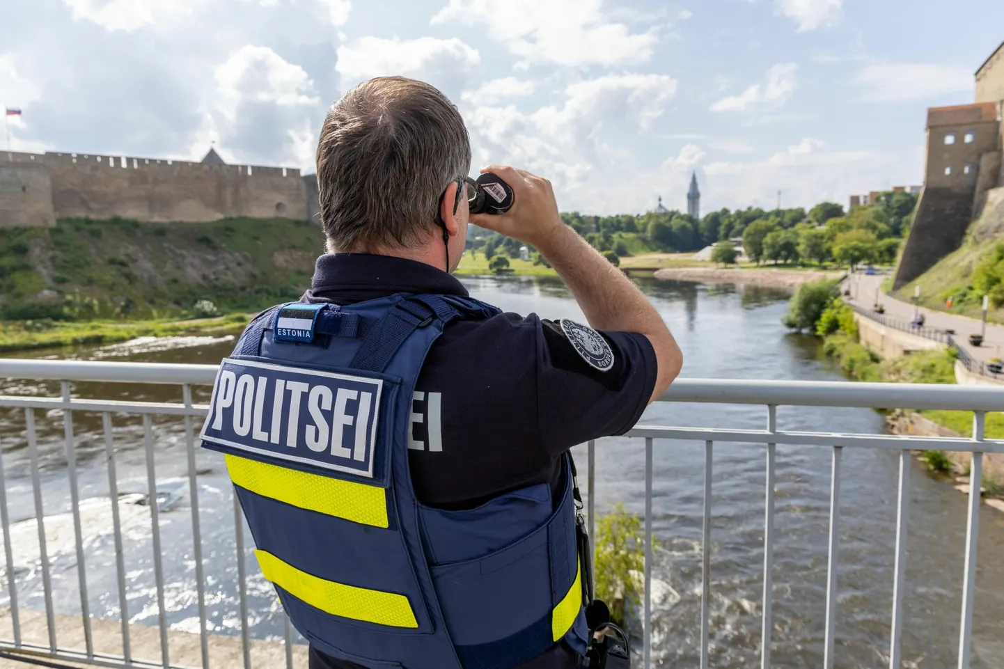 Tolli sujuv üleminek lauskontrollile pole politsei- ja piirivalveameti töötajate koormust Eesti piiril Venemaaga märkimisväärselt suurendanud. Foto on illustratiivne.