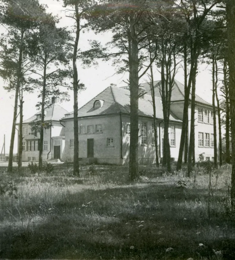 Rääma koolimaja peale valmimist, 1929.