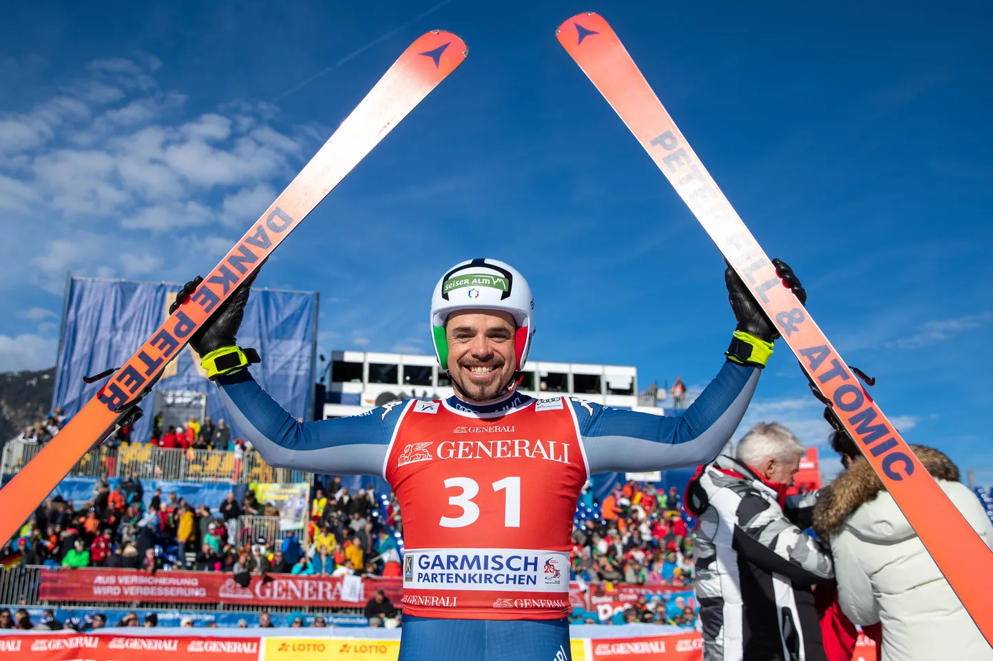 Itaalia mäesuusataja Peter Fill.