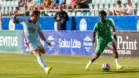 GALERII ⟩ Levadia tegi eurosarjas Eesti klubide ajalugu