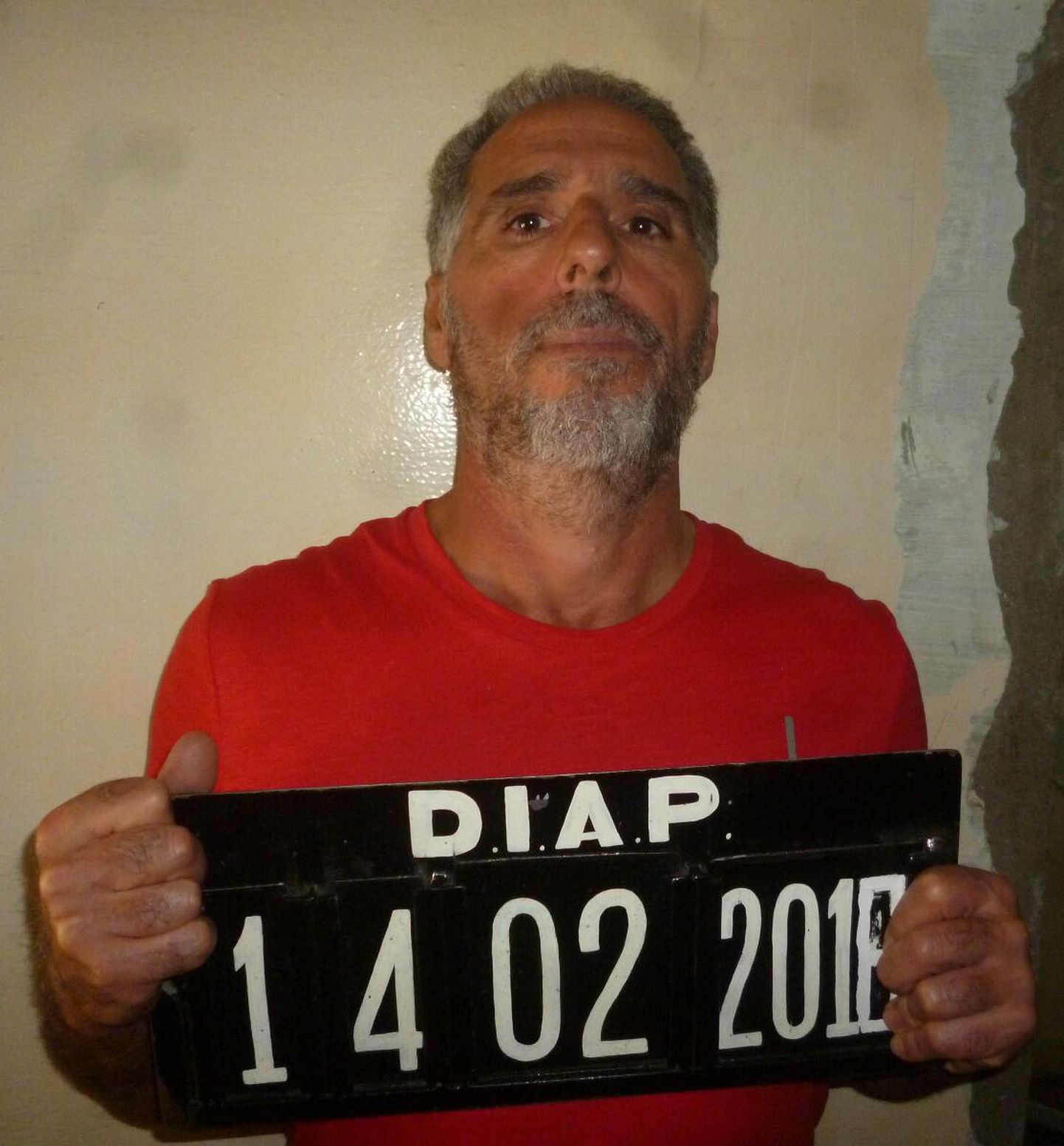 Itaalia maffiaboss Rocco Morabito 2019 Uruguay politseifotol