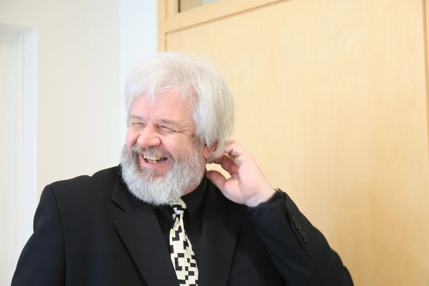 Hetk pärast seda, kui Kõrveküla direktor Andres Jõgar sai teada, et ta pälvib Valgetähe IV klassi teenetemärgi.