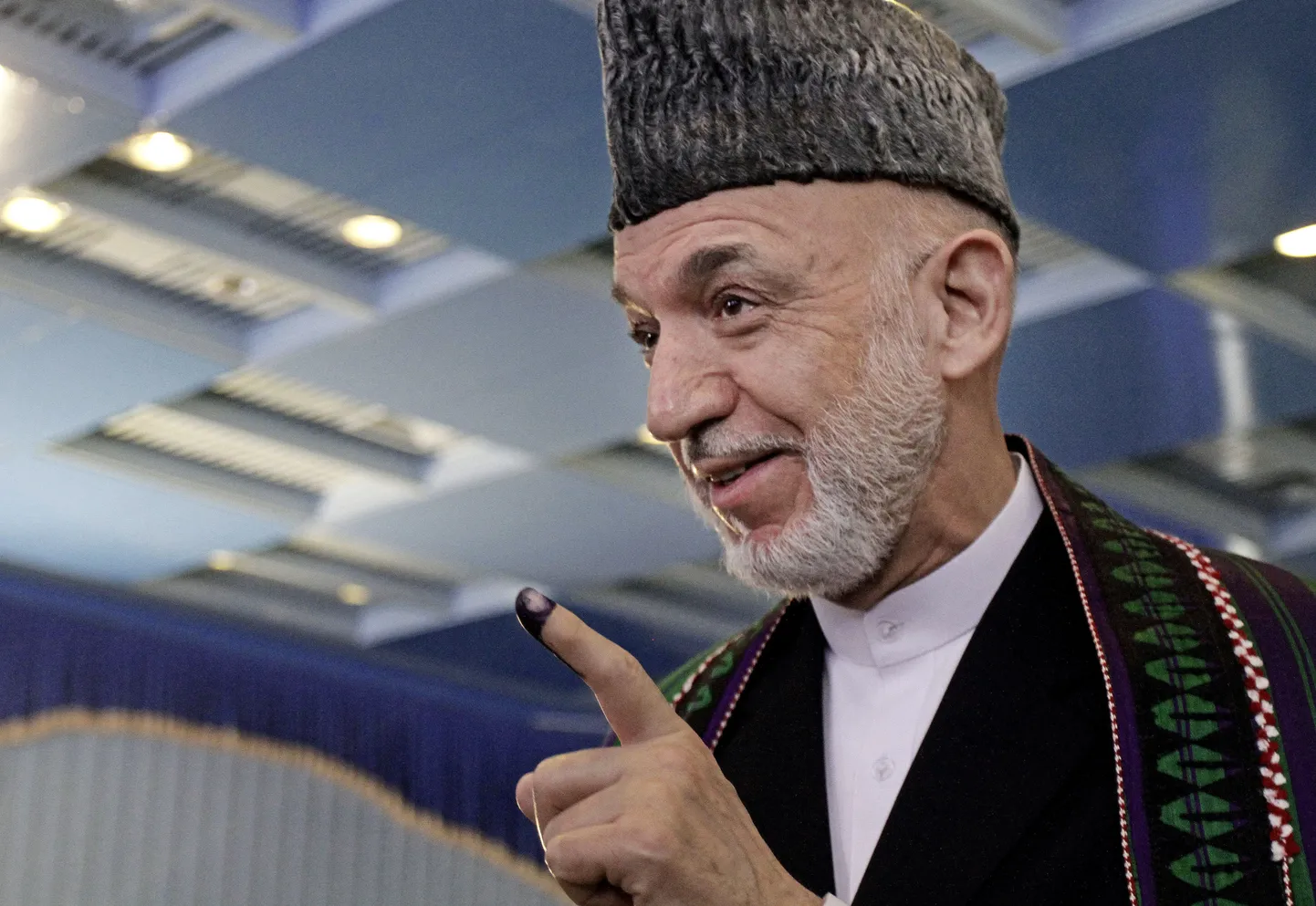 Hamid Karzai.