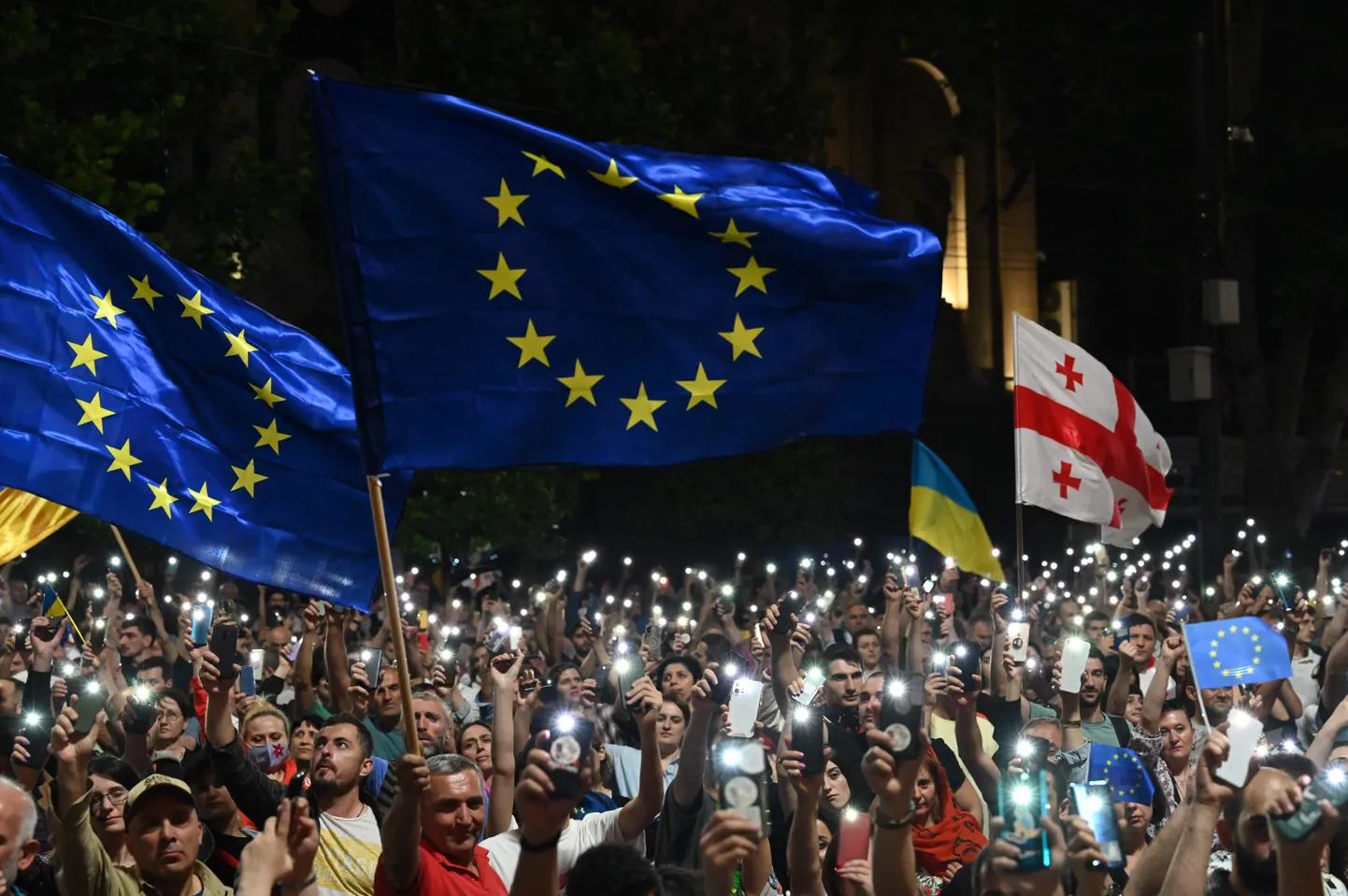Euroopa Marss Gruusia pealinnas Thbilisis 20. juunil
