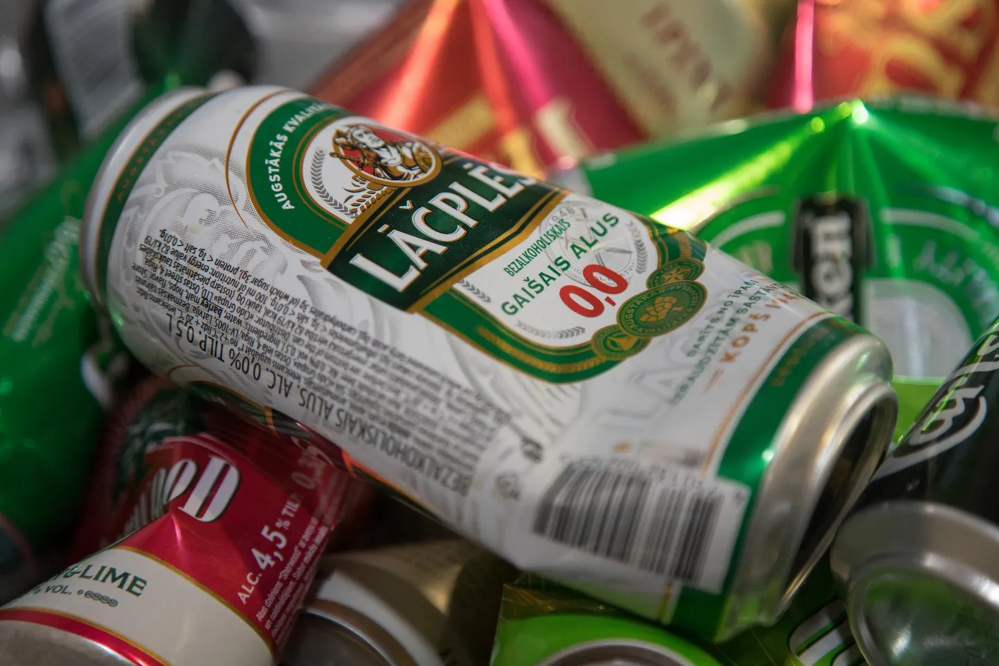 Pandipakendi automaadid praegu veel Läti taarat vastu ei võta.
