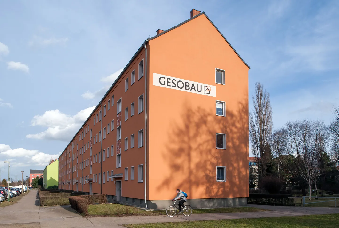 Kortermaja Berliinis. Pilt on illustreeriv.