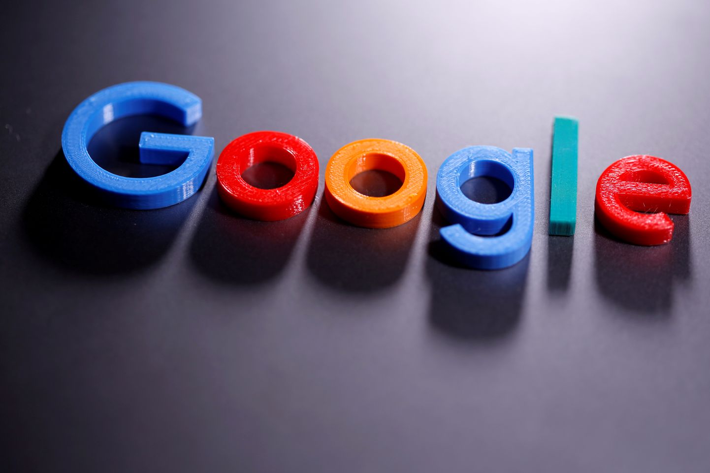 3D-prinditud Google'i logo.