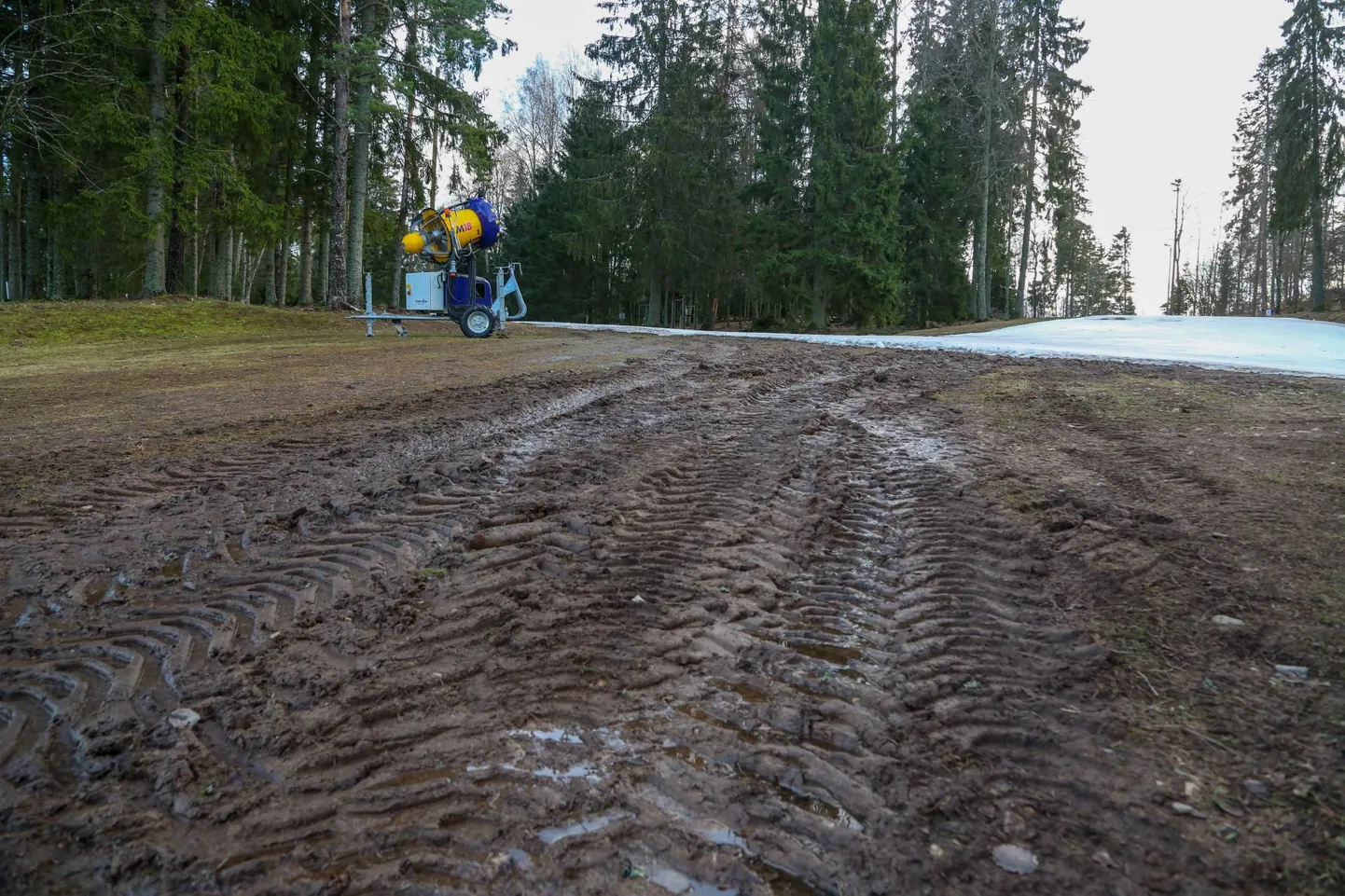 Tehvandi suusakeskuses pole võimalik kahevõistluse MK-etappi pidada.