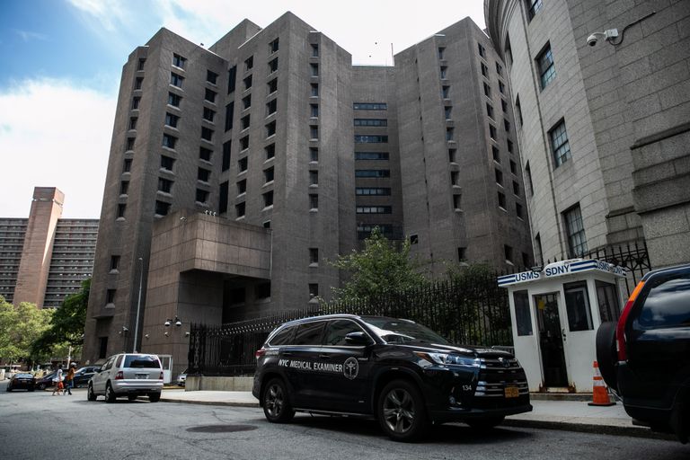 New Yorgis asuv Metropolitan Correctional Center vangla, kus Jeffrey Epsteini kinni hoiti
