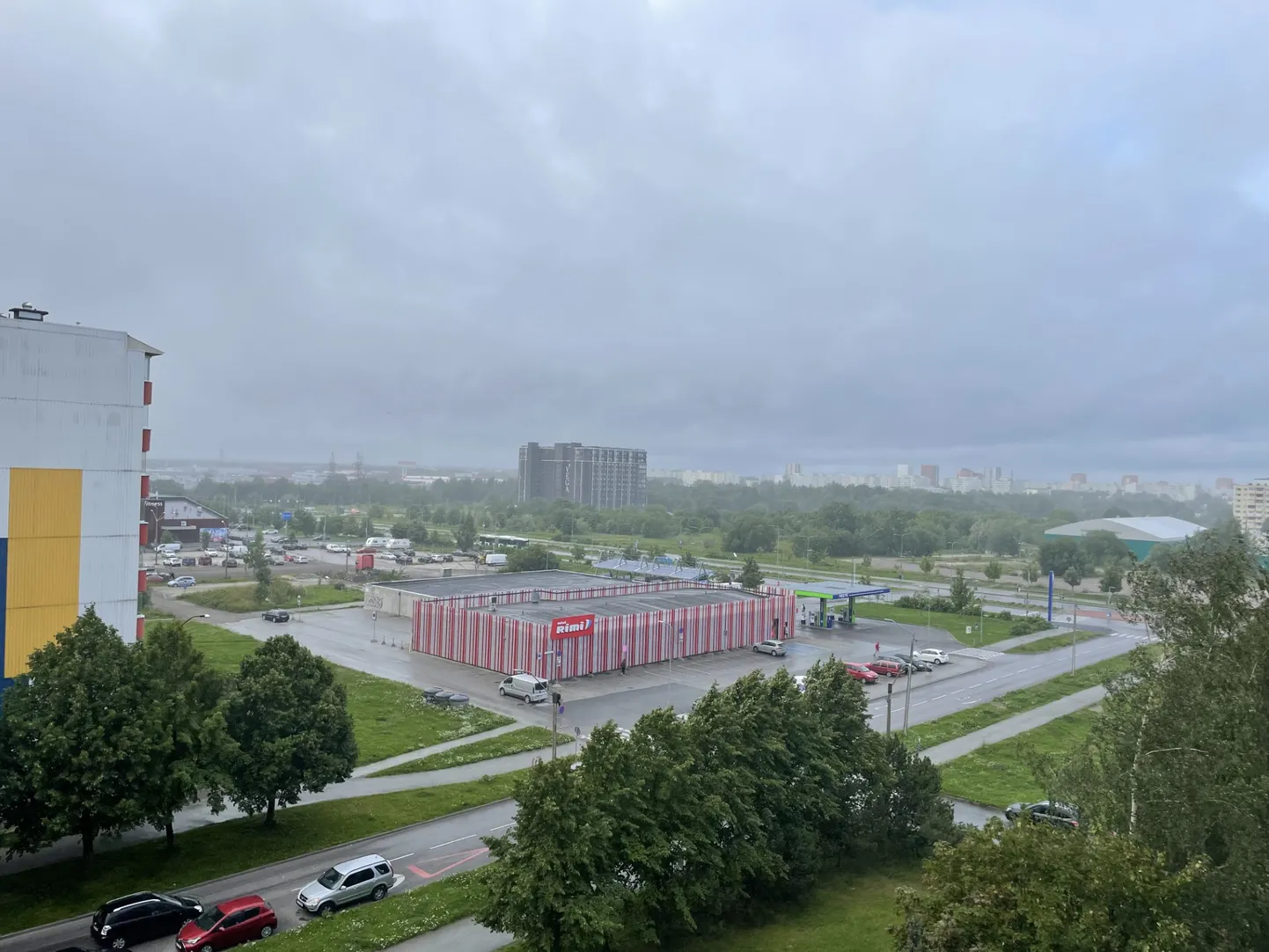 Буря в Таллинне.