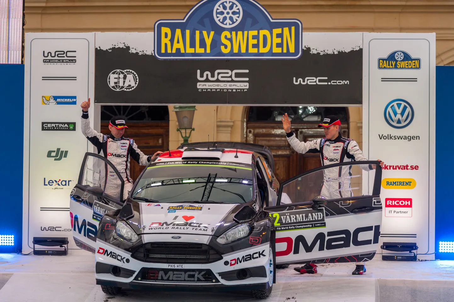 Rootsi rallil jõudsid Tänak ja Mõlder finišisse viiendana.