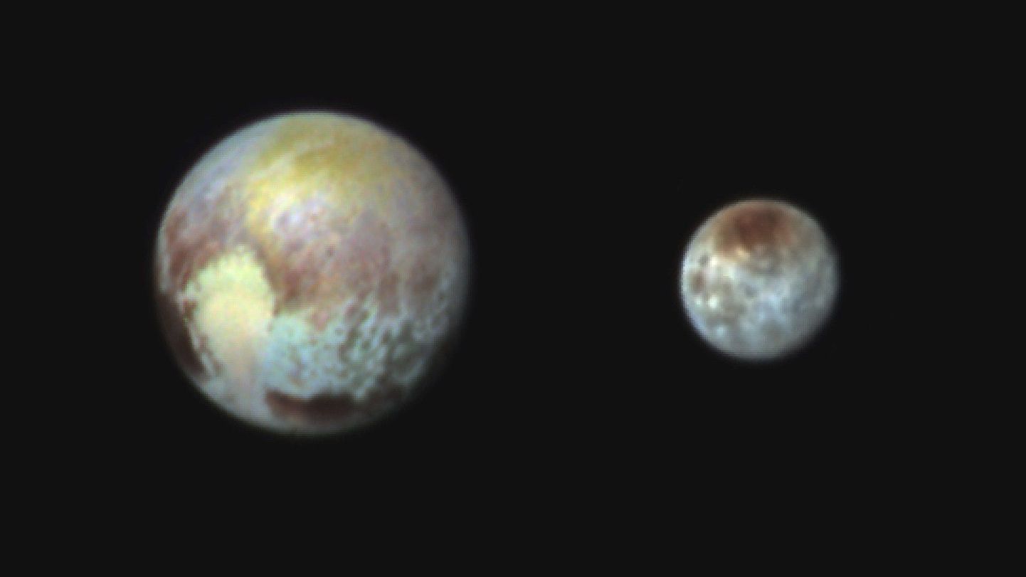 Pluuto ja ta kuu Charon