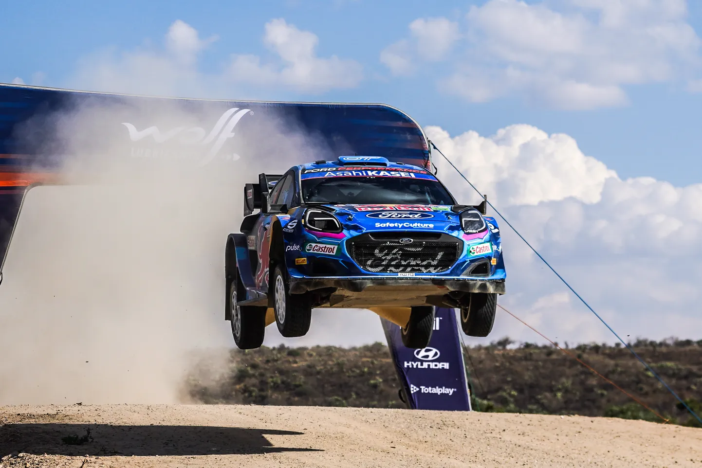 Ott Tänak ja Martin Järveoja Mehhiko rallil.