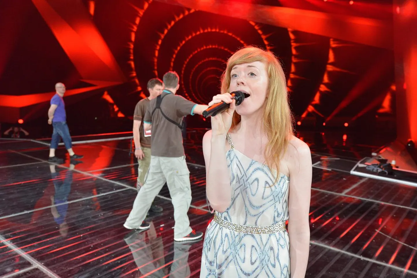 Ott Leplandi esimene lavaproov Eurovisiooni poolfinaaliks.