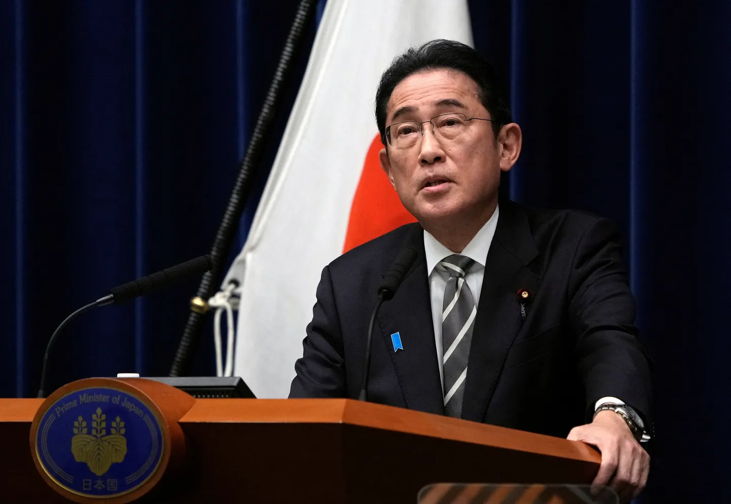 Jaapani peaminister Fumio Kishida.