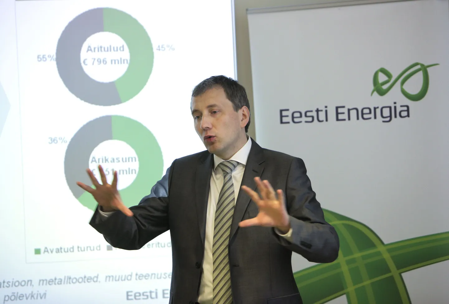 Глава Eesti Energia Сандор Лийве