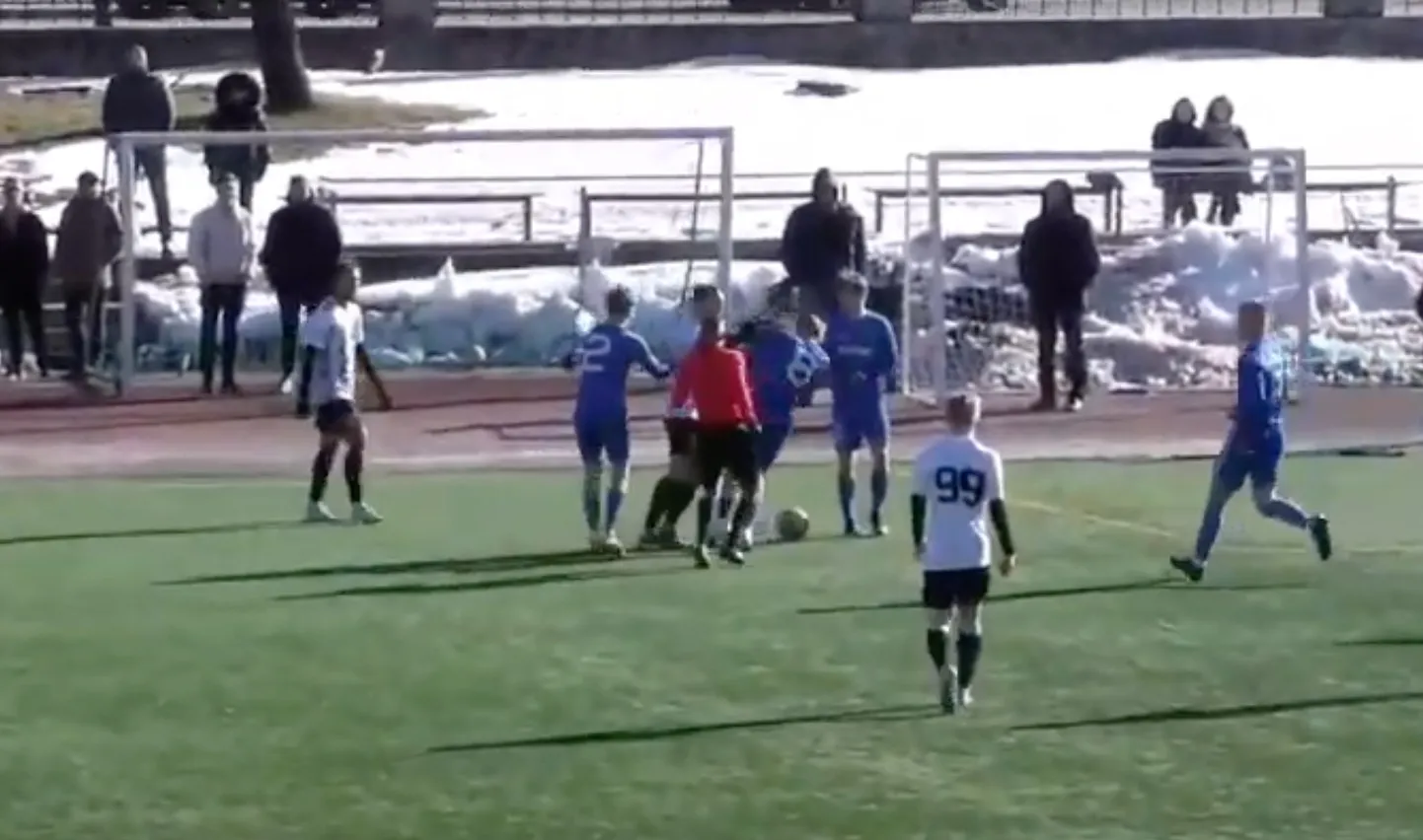 FC Tallinna ja Tartu Tammeka U21 kohtumises toimunud intsident.