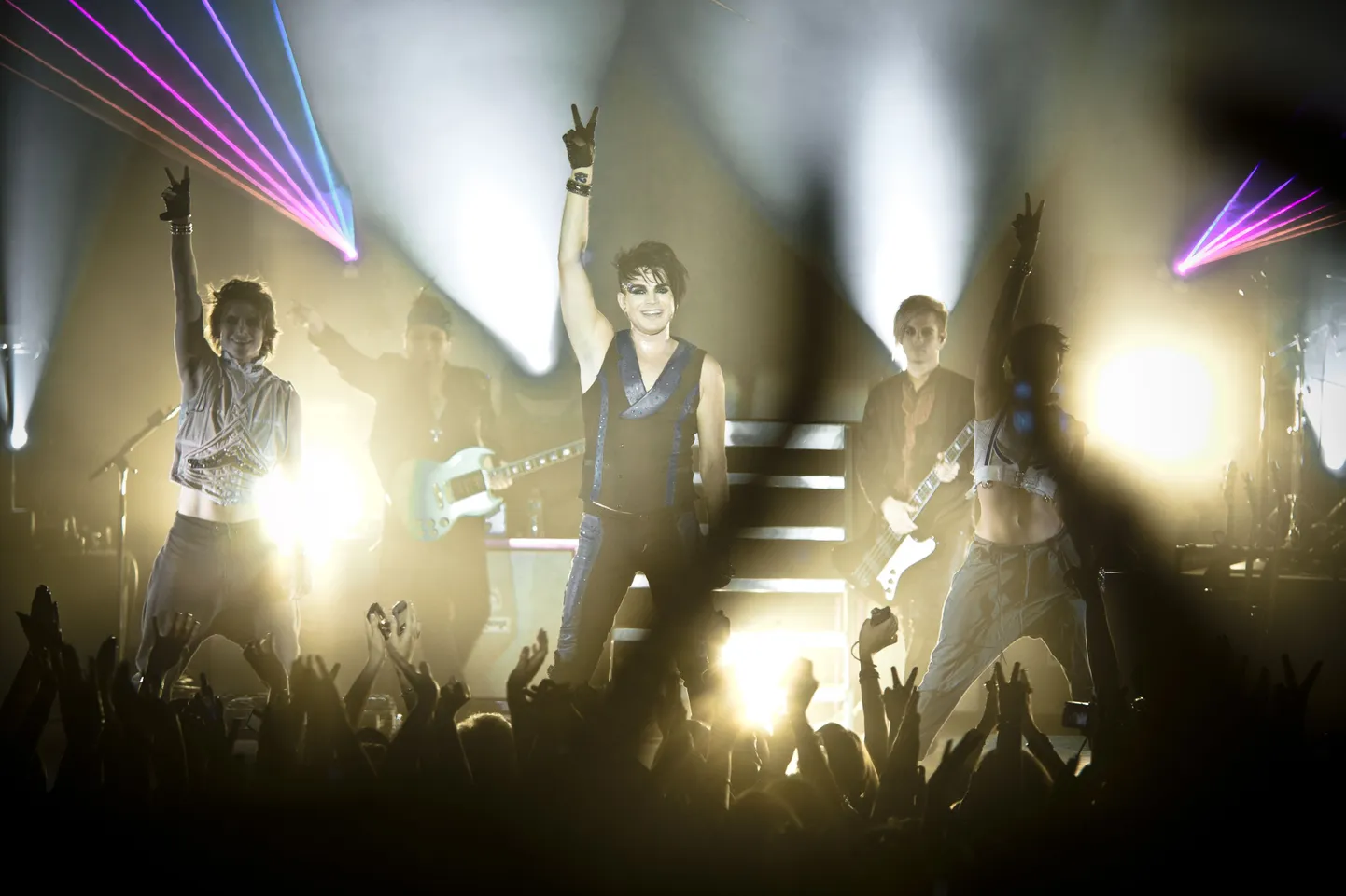 Adam Lambert New Yorgis Nokia kontserdimajas