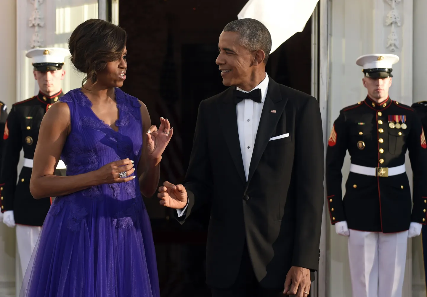 Barack Obama ja Michelle Obama.