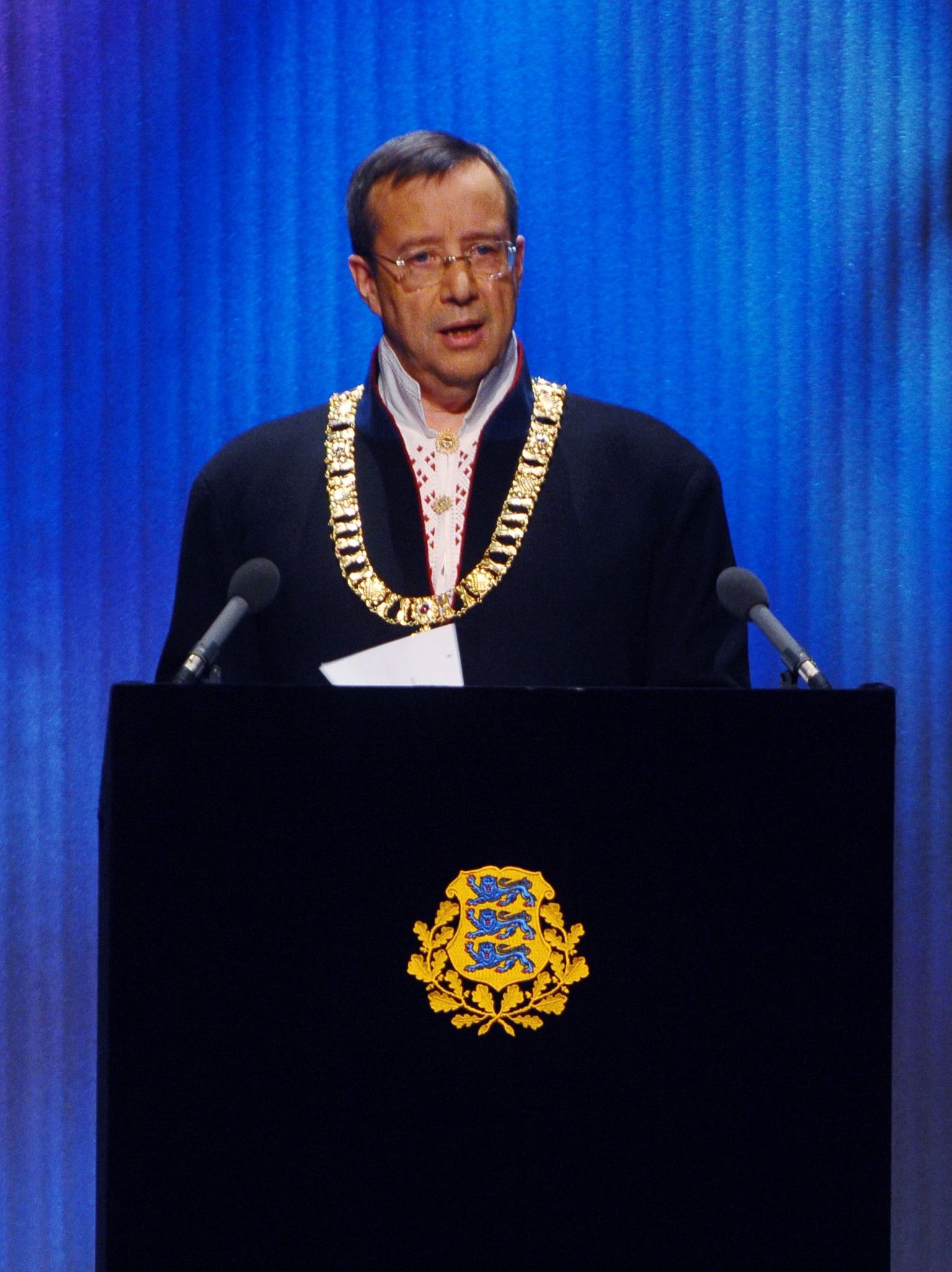 Eesti Vabariigi president Toomas Hendrik Ilves.