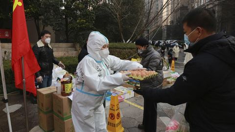 Hiina koroonakarantiin jätab inimesed nälga