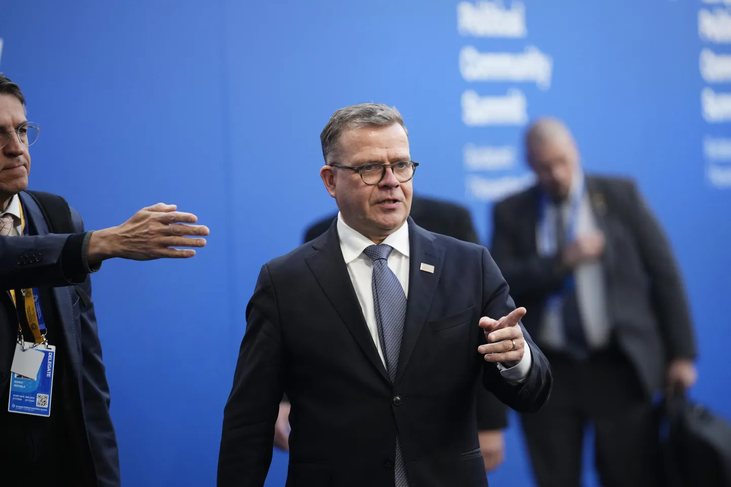 Soome peaminister Petteri Orpo Budapestis 7. novembril 2024. aastal.