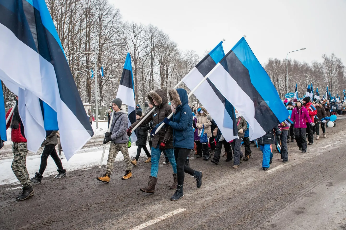 Pärnus algab iseseisvuspäeva tähistamine traditsiooniliselt rongkäiguga.