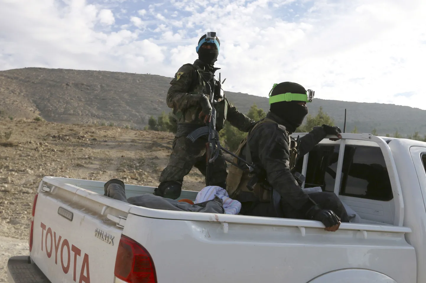 YPG võitlejad.