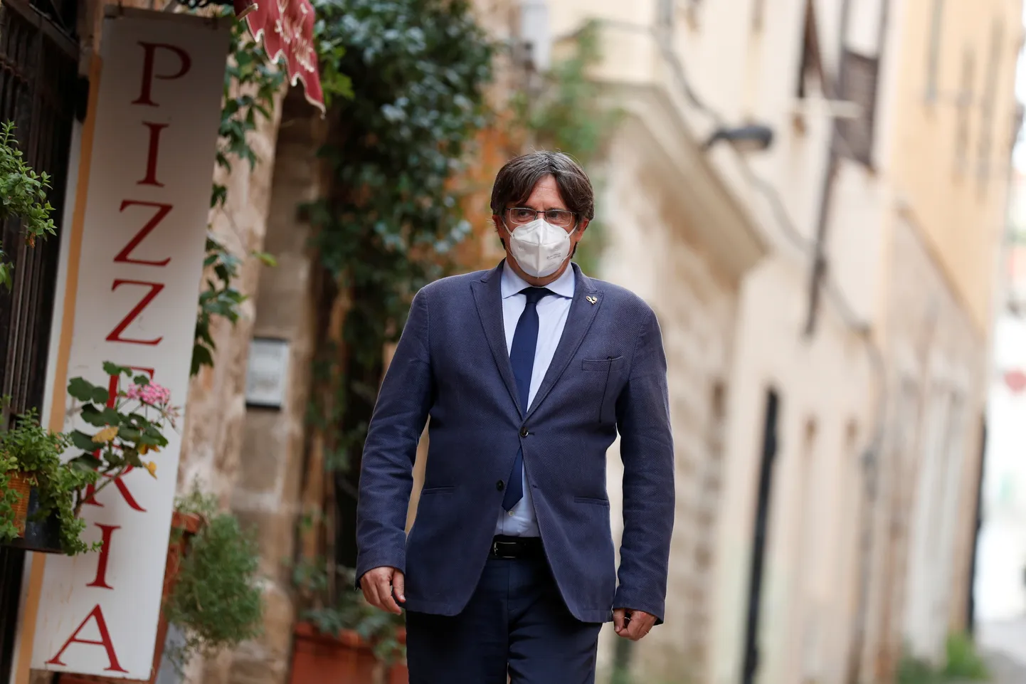 Kataloonia endine juht Carles Puigdemont.