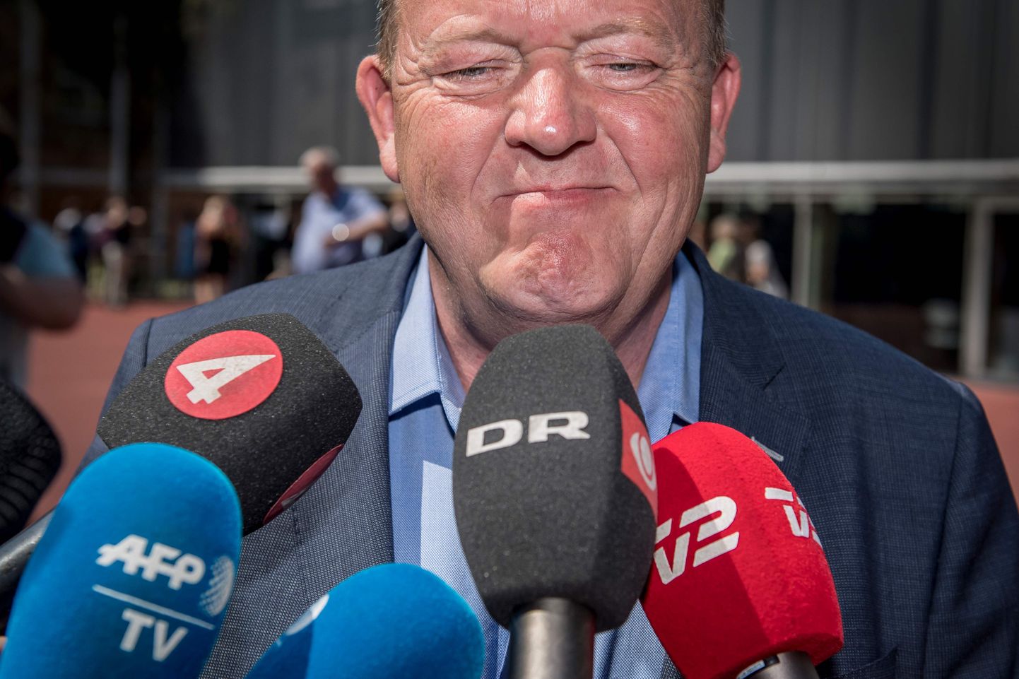 Taani liberaalist peaminister Lars Løkke Rasmussen.