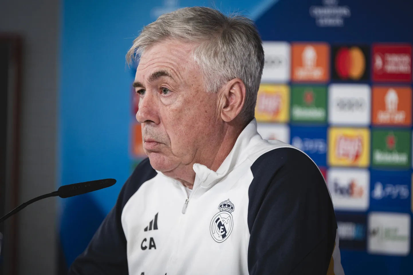 Madridi Reali peatreener Carlo Ancelotti.