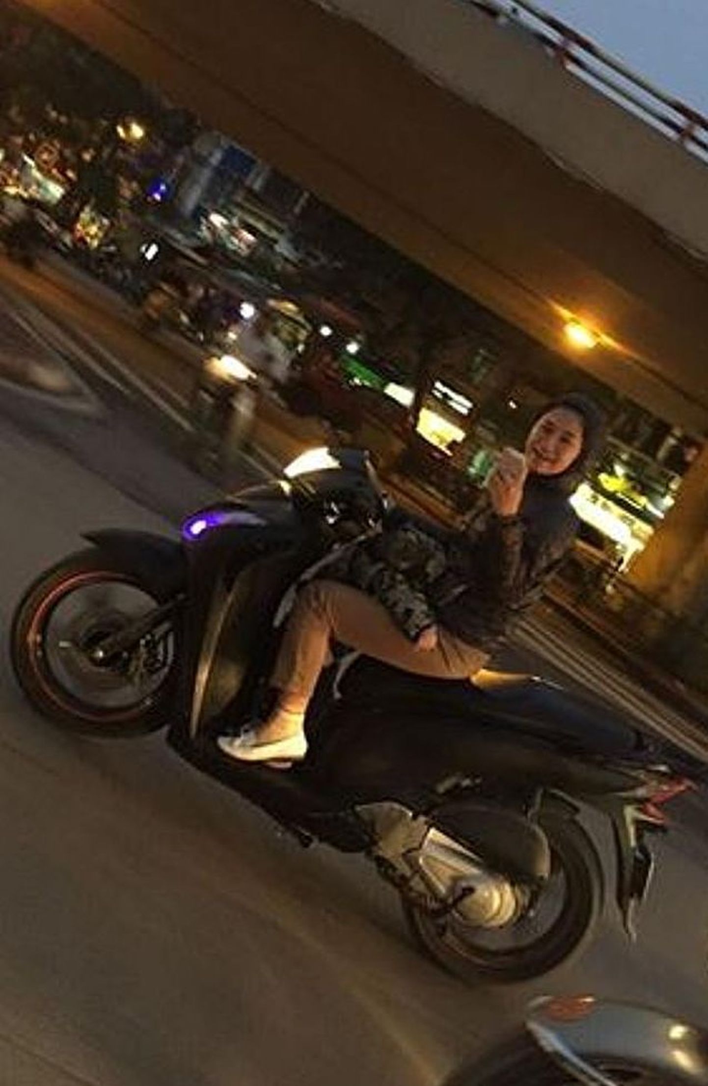 David Beckhami tehtud foto motorolleril sõitvast vietnamlannast