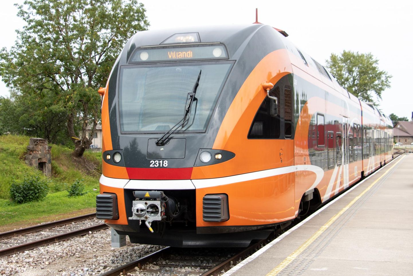 Elroni rongid sõidavad Tallinnast Viljandisse uue sõiduplaani järgi.