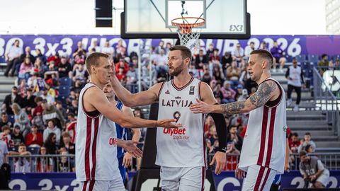 ВИДЕО ⟩ Сборная Латвии по баскетболу 3x3 вышла в плей-офф чемпионата мира
