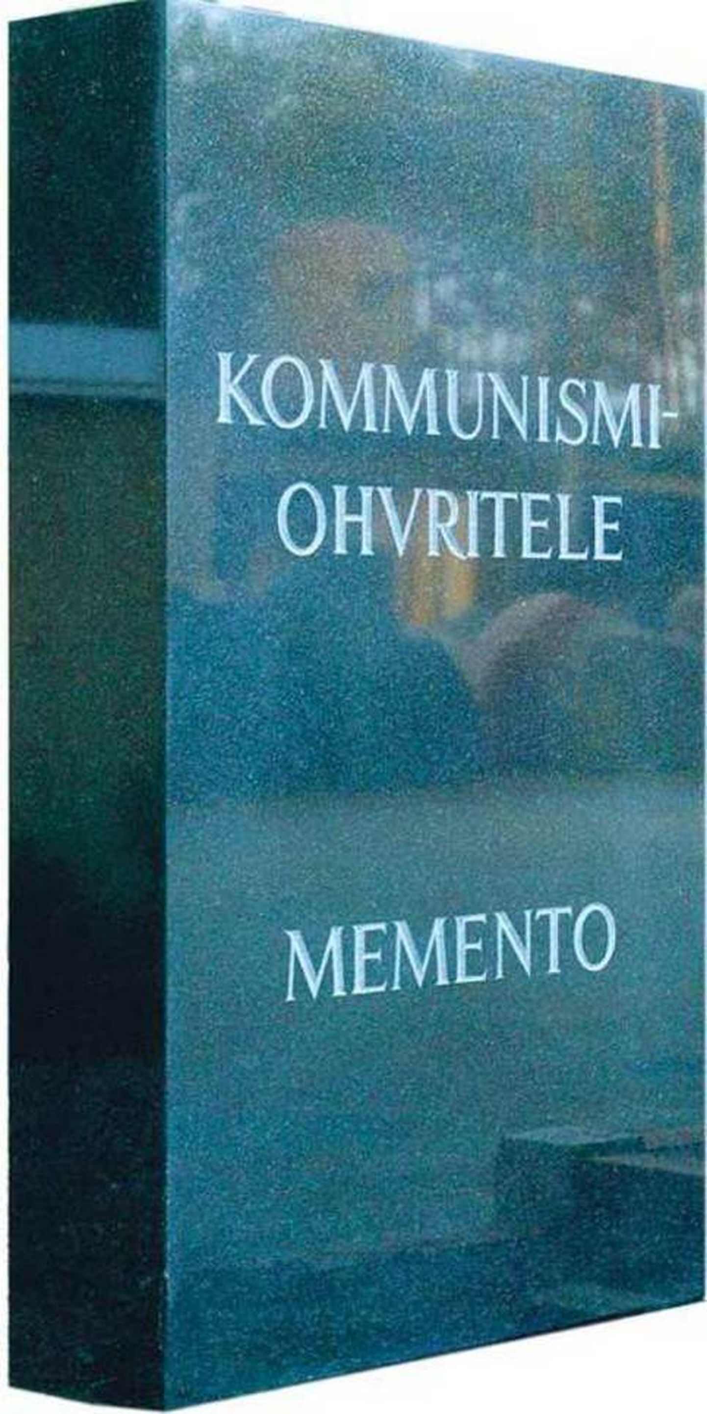 Mälestuskivi kommunismiohvritele.
