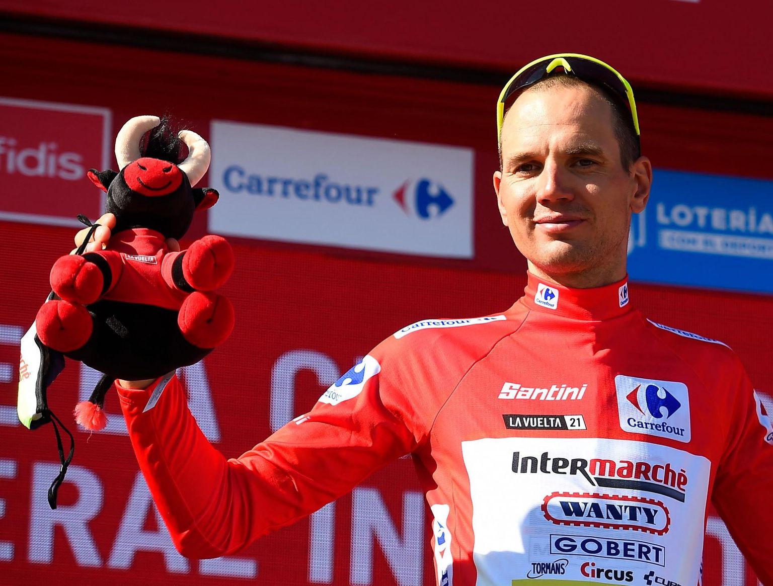 Vueltal etapi võitnud ja liidrisärki kandnud Rein Taaramäe valiti neljandat korda Eesti aasta meesratturiks.
