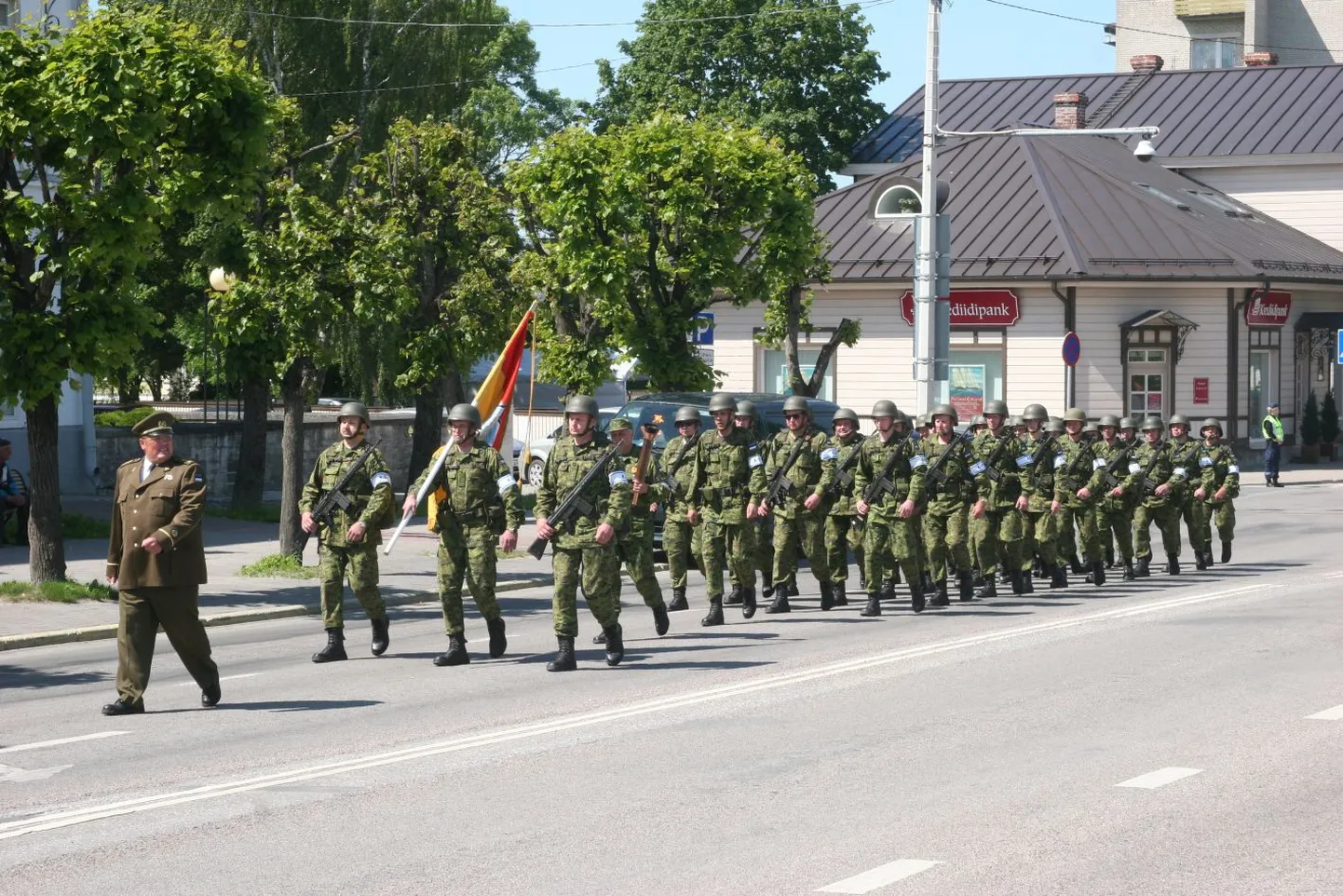 Eelmisel aastatal tähistati maakaitsepäeva ja võidupüha Rakveres.