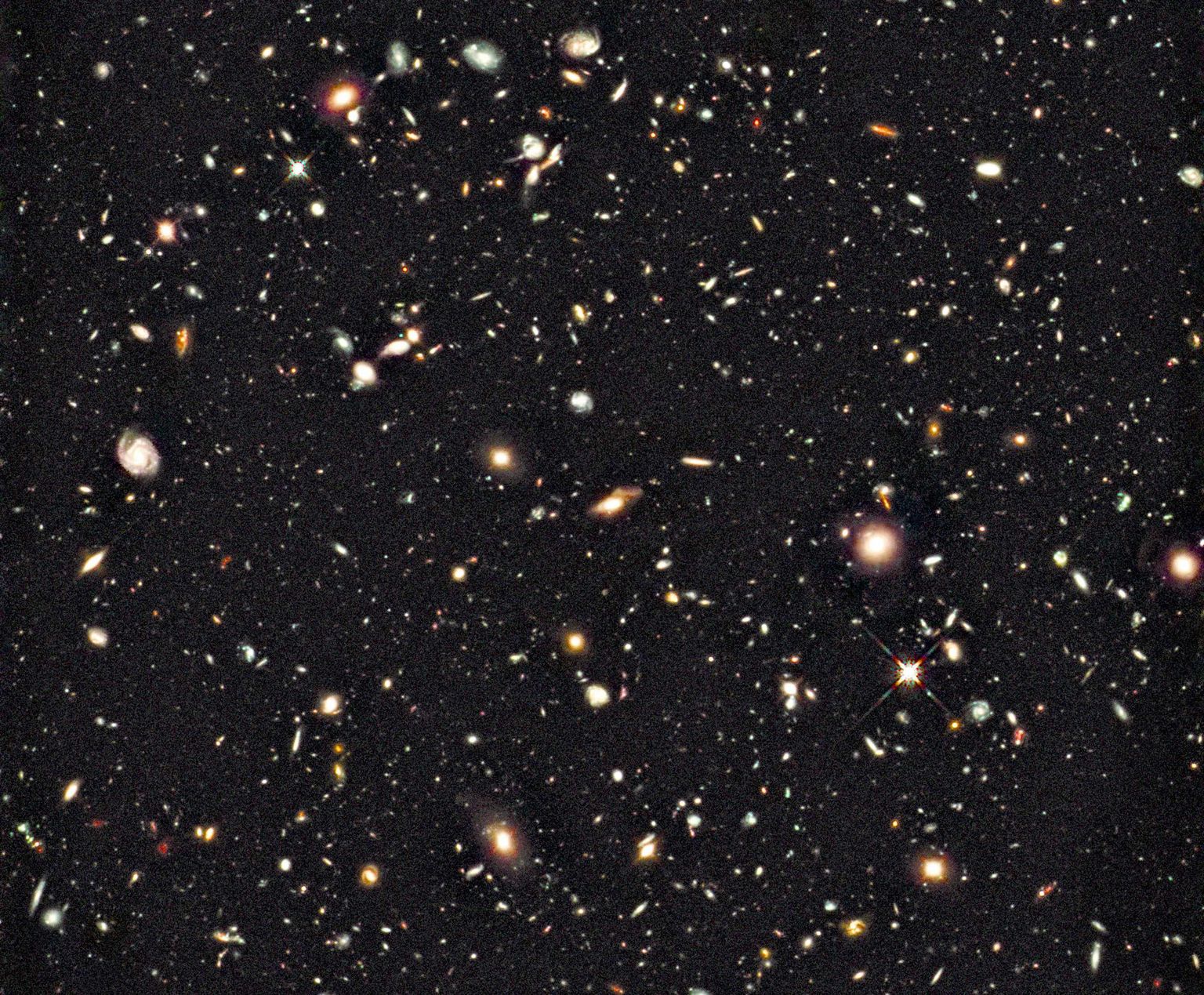 Hubble'i kosmoseteleskoop jäädvustas suure tõenäosusega kõige kaugemad eales nähtud galaktikad.
