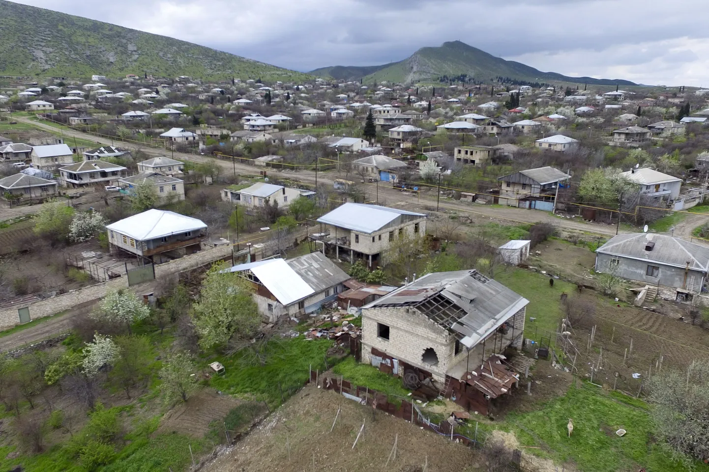 Martakerti hävitatud linn Mägi-Karabahhis