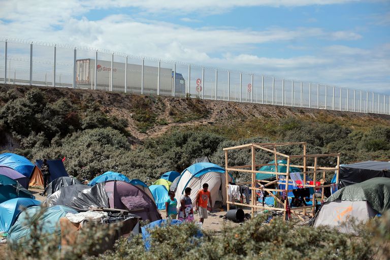 Calais põgenikelaager. Foto: Scanpix