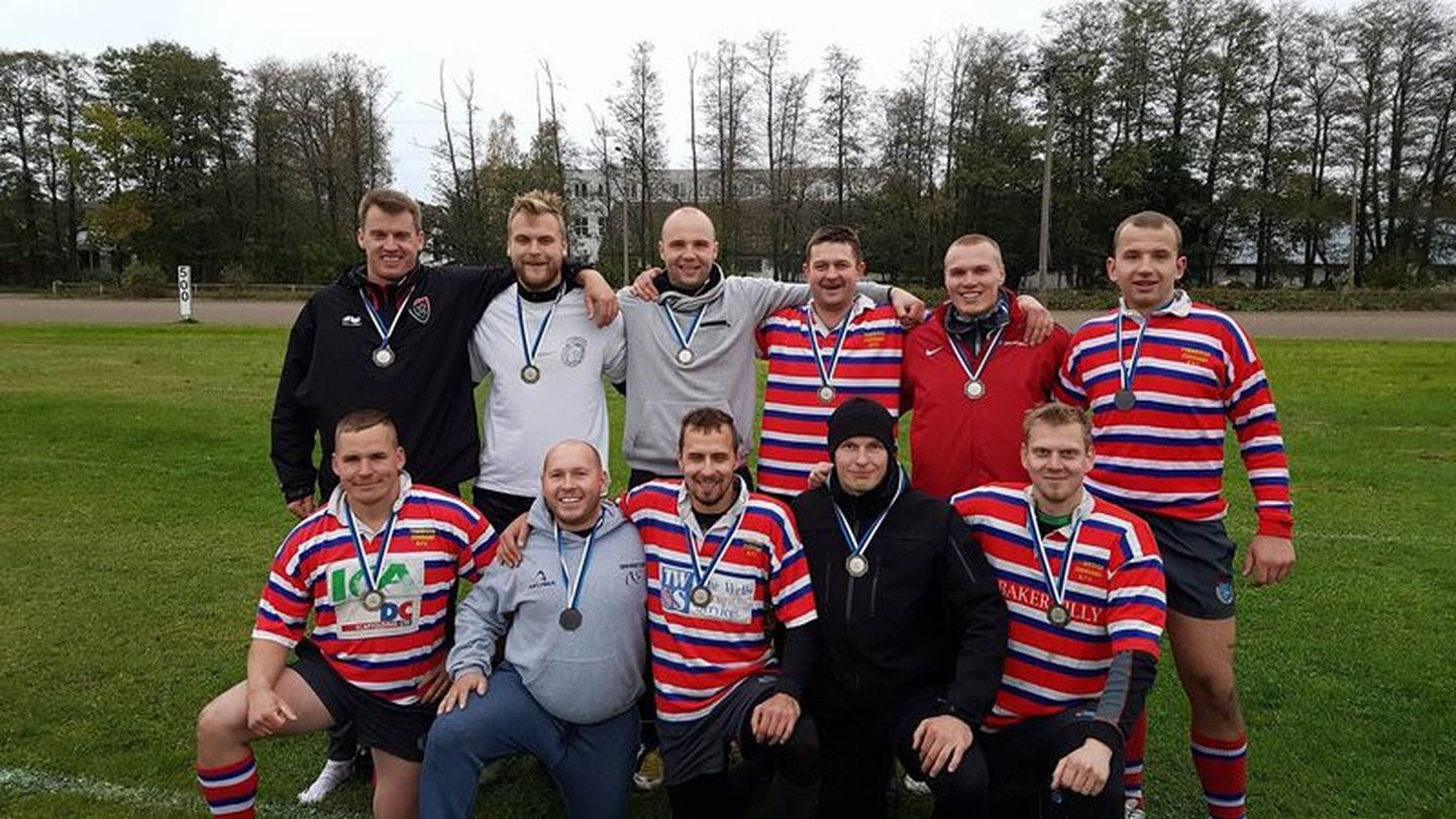 Uudeküla Bulldogs sai Eesti meistrivõistlustel olümpiaragbis hõbeda.