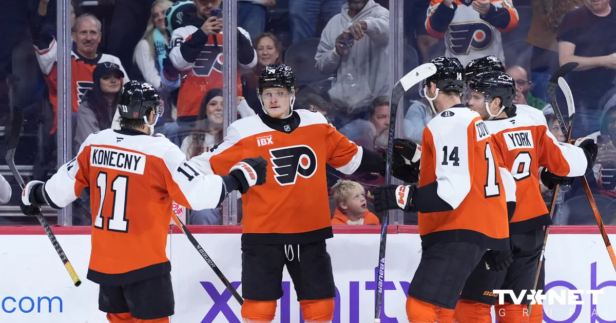 Flyers Win: NHL Game Without Abols