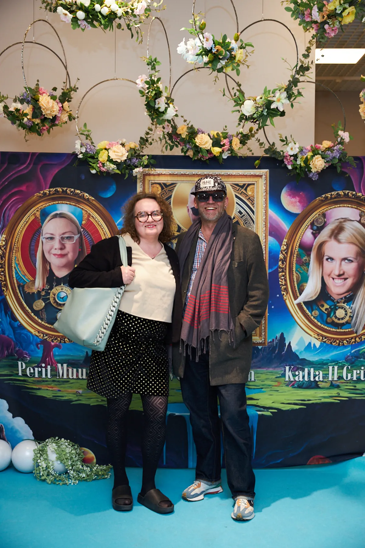 Kunstirahvas kiitis heaks! Vasakul maali- ja filmikunstnik Sandra Jõgeva, paremal moekunstnik Kalle Aasamäe.
