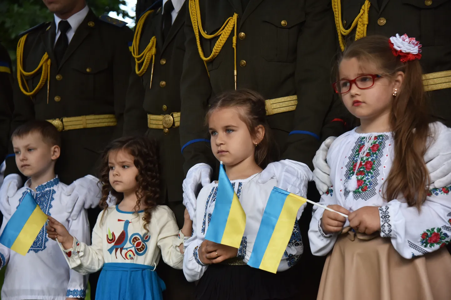 Ukraina lapsed.