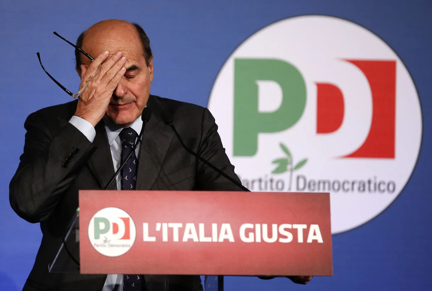 Itaalia vasaktsentristide liider Pier Luigi Bersani
