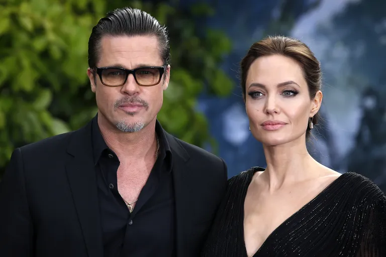 Brad Pitt ja Angelina Jolie.