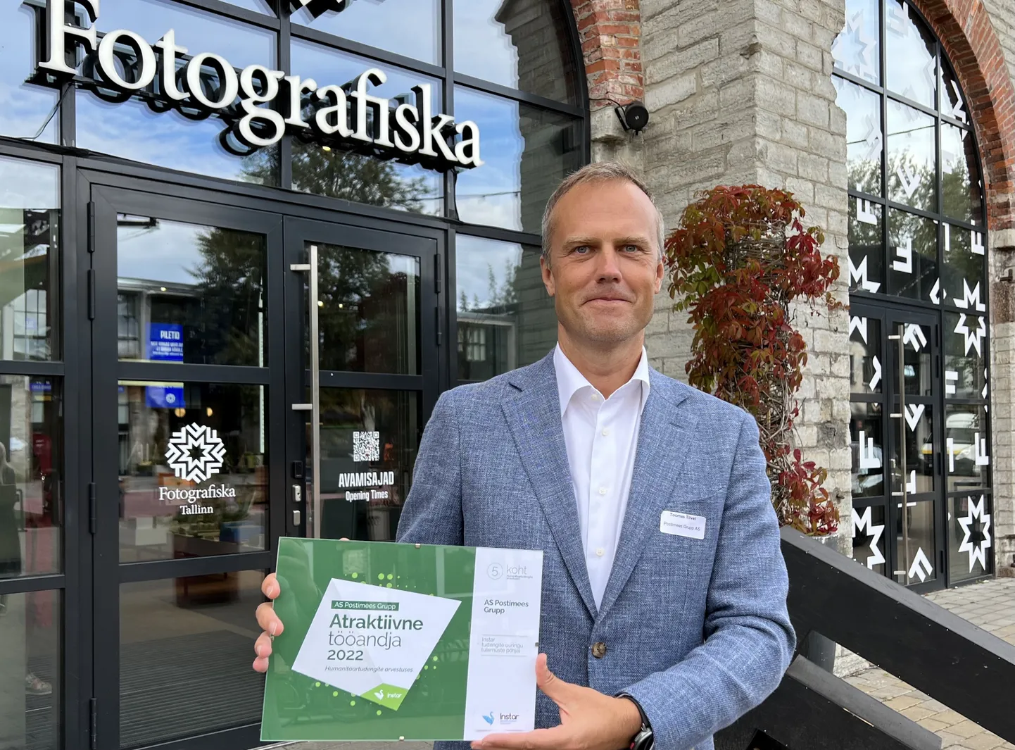 Postimees Grupi tegevjuht Toomas Tiivel
