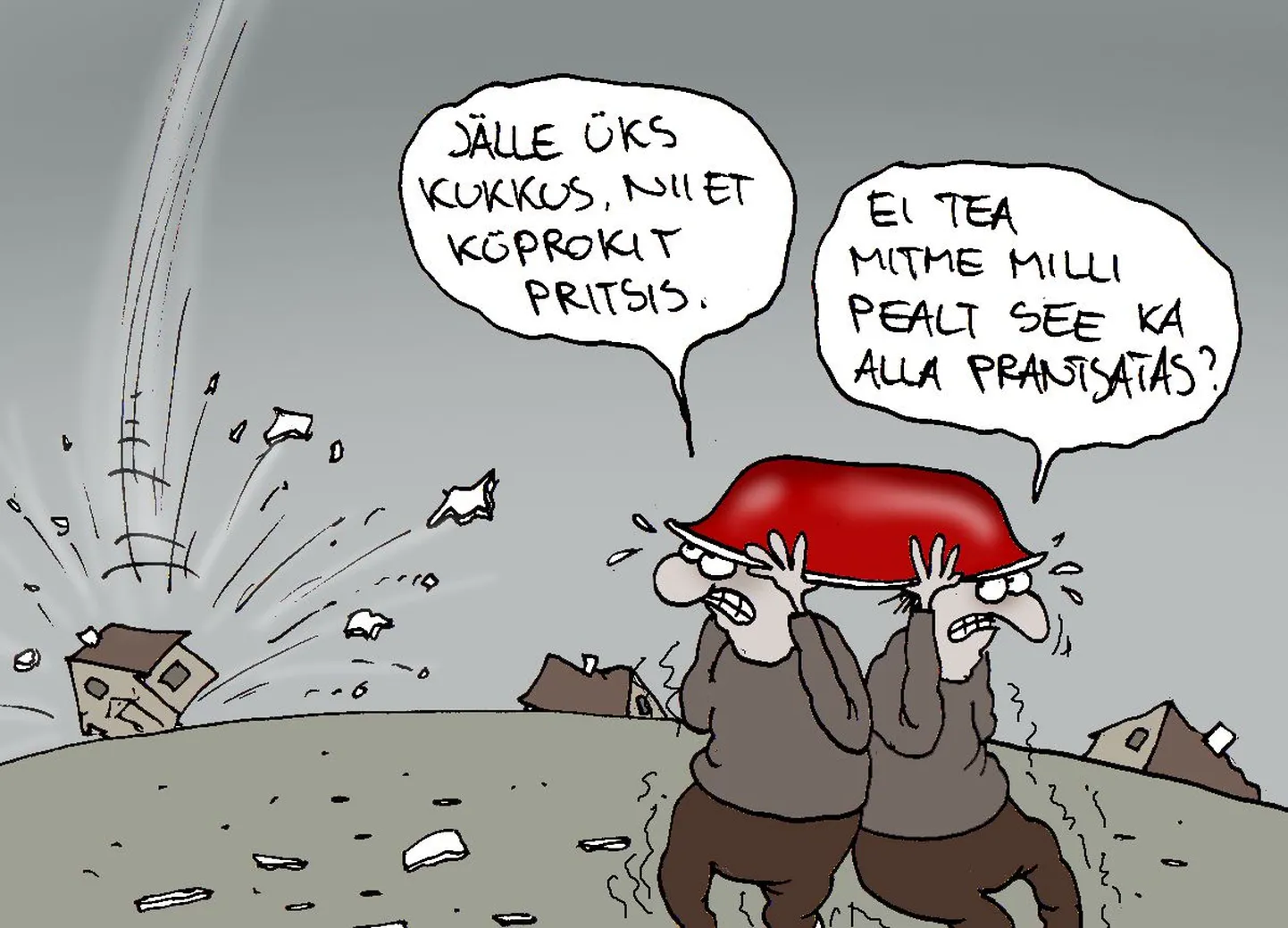 Kinnisvarakriis jätkub.