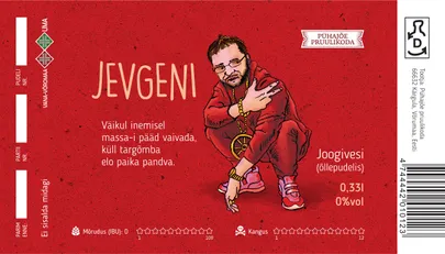 Jevgeni joogivesi.