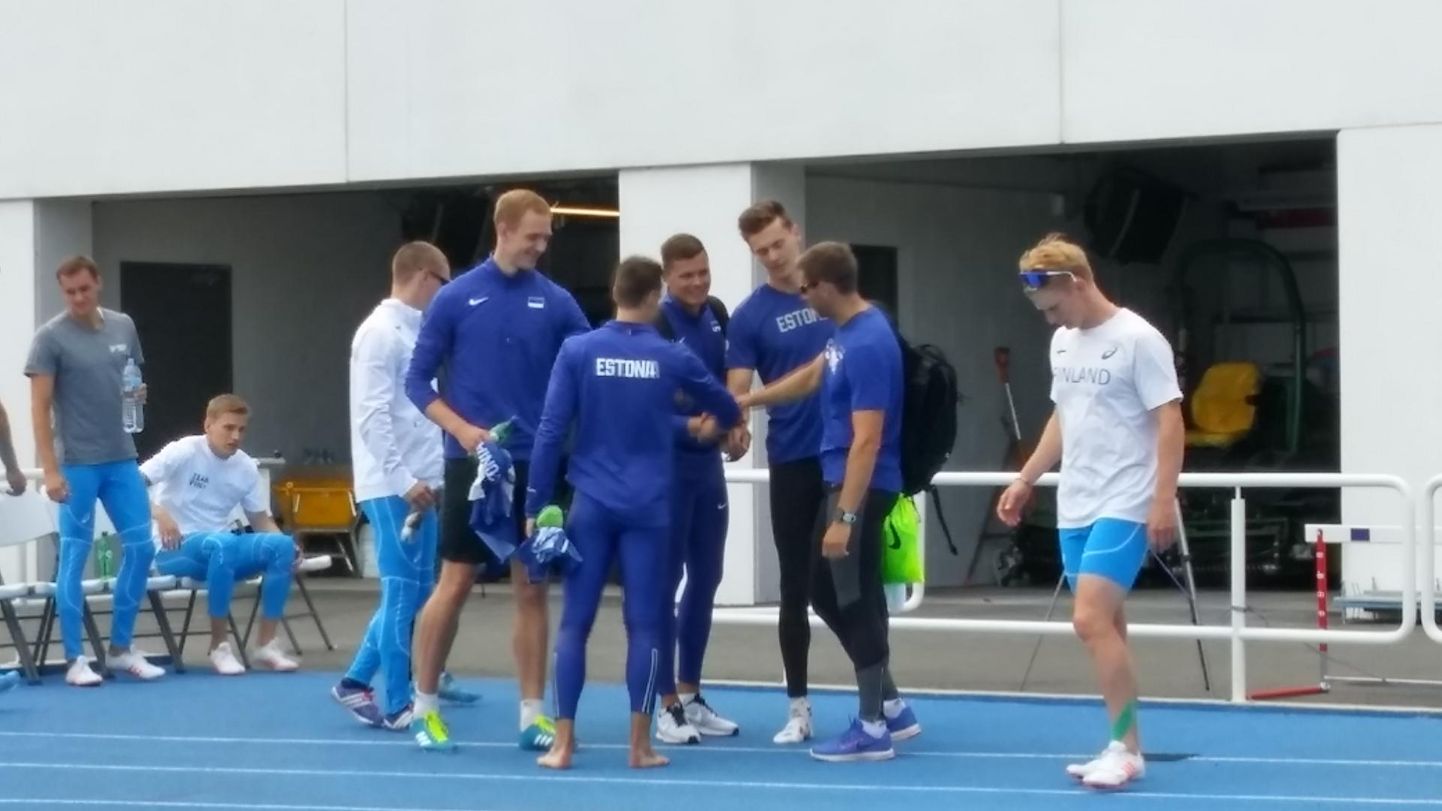 Eesti meeste mitmevõistluse koondis alustas Pärnus kaks päeva vältavat maavõistlust Soome ja Rootsiga.